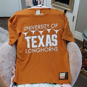 ♡PINK Victoria's Secret Burnt Orange Tee-XS Oversized♡